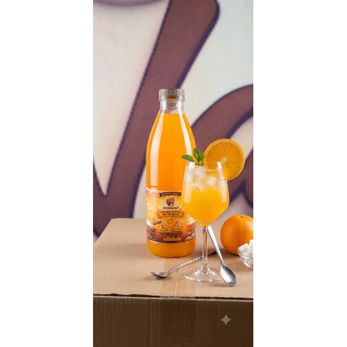 Portakal Aromalı 1 e 9 Konsantre Şurup 1 LT ürün görseli
